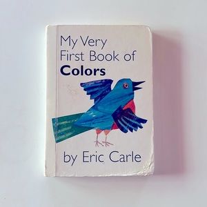 My very first book of colors by Eric Carle. Used fair condition.